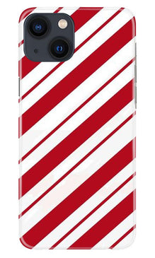 Red White Mobile Back Case for iPhone 13 (Design - 44)