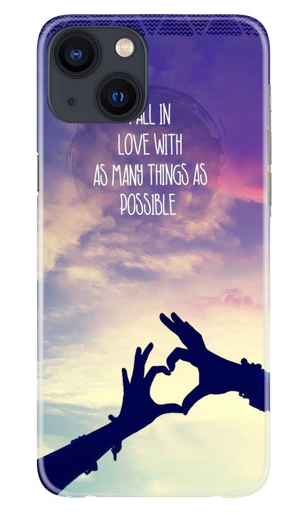 Fall in love Case for iPhone 13