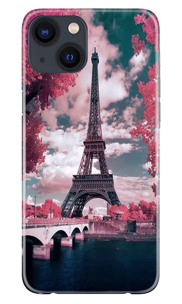 Eiffel Tower Case for iPhone 13 Mini  (Design - 101)