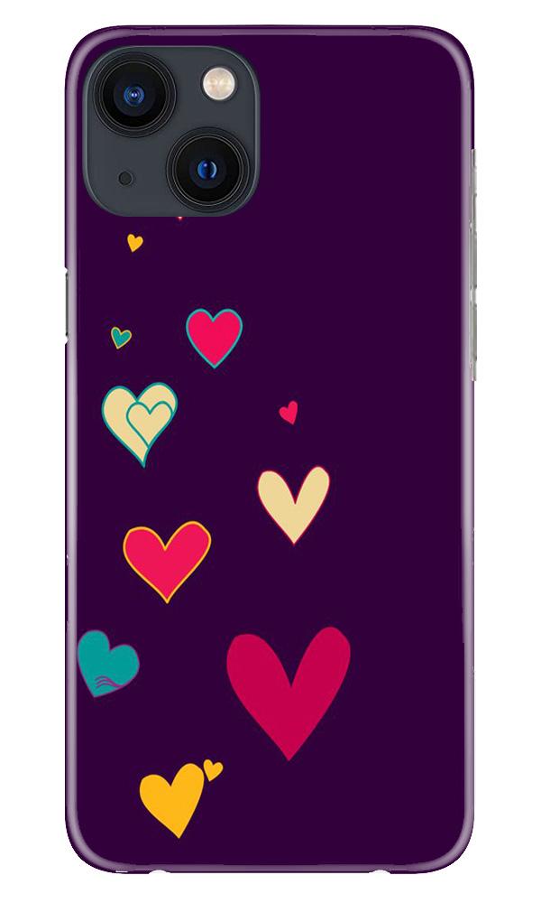 Purple Background Case for iPhone 13 Mini  (Design - 107)