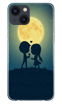 Love Couple Mobile Back Case for iPhone 13 Mini  (Design - 109)