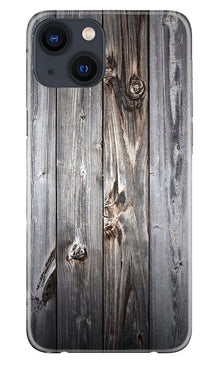 Wooden Look Mobile Back Case for iPhone 13  (Design - 114)
