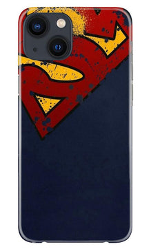 Superman Superhero Mobile Back Case for iPhone 13  (Design - 125)