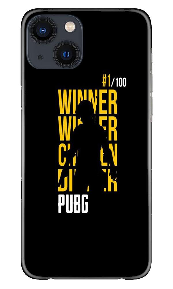 Pubg Winner Winner Case for iPhone 13(Design - 177)
