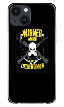 Winner Winner Chicken Dinner Mobile Back Case for iPhone 13 Mini  (Design - 178)
