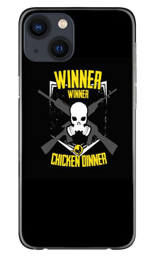 Winner Winner Chicken Dinner Mobile Back Case for iPhone 13  (Design - 178)