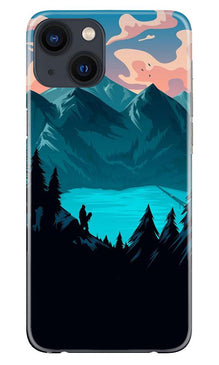 Mountains Mobile Back Case for iPhone 13 Mini (Design - 186)