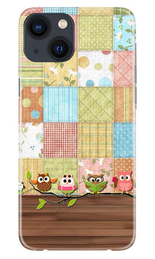 Owls Mobile Back Case for iPhone 13 (Design - 202)