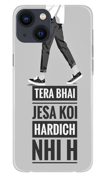 Hardich Nahi Mobile Back Case for iPhone 13 (Design - 214)
