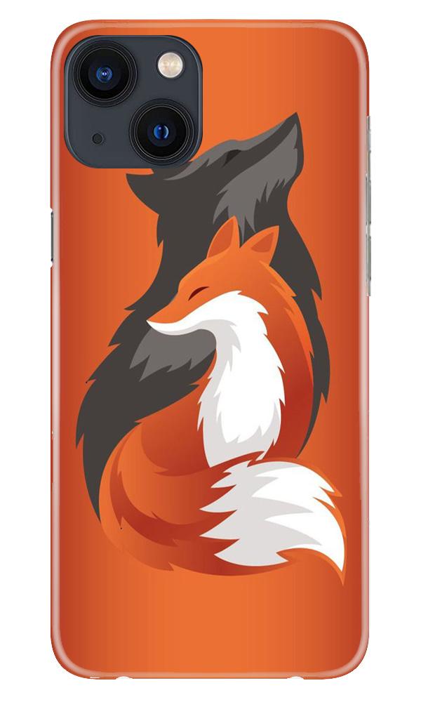 Wolf  Case for iPhone 13 Mini (Design No. 224)
