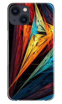 Modern Art Mobile Back Case for iPhone 13 Mini (Design - 229)