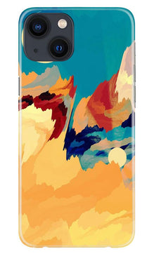 Modern Art Mobile Back Case for iPhone 13 Mini (Design - 236)