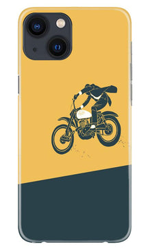 Bike Lovers Mobile Back Case for iPhone 13 (Design - 256)