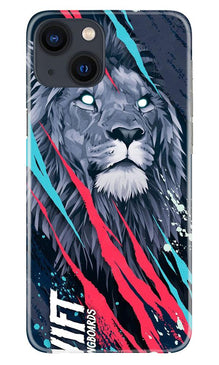 Lion Mobile Back Case for iPhone 13 (Design - 278)