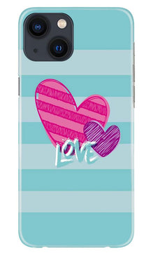 Love Mobile Back Case for iPhone 13 (Design - 299)