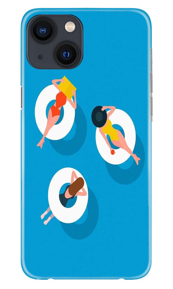 Girlish Mobile Back Case for iPhone 13 Mini (Design - 306)