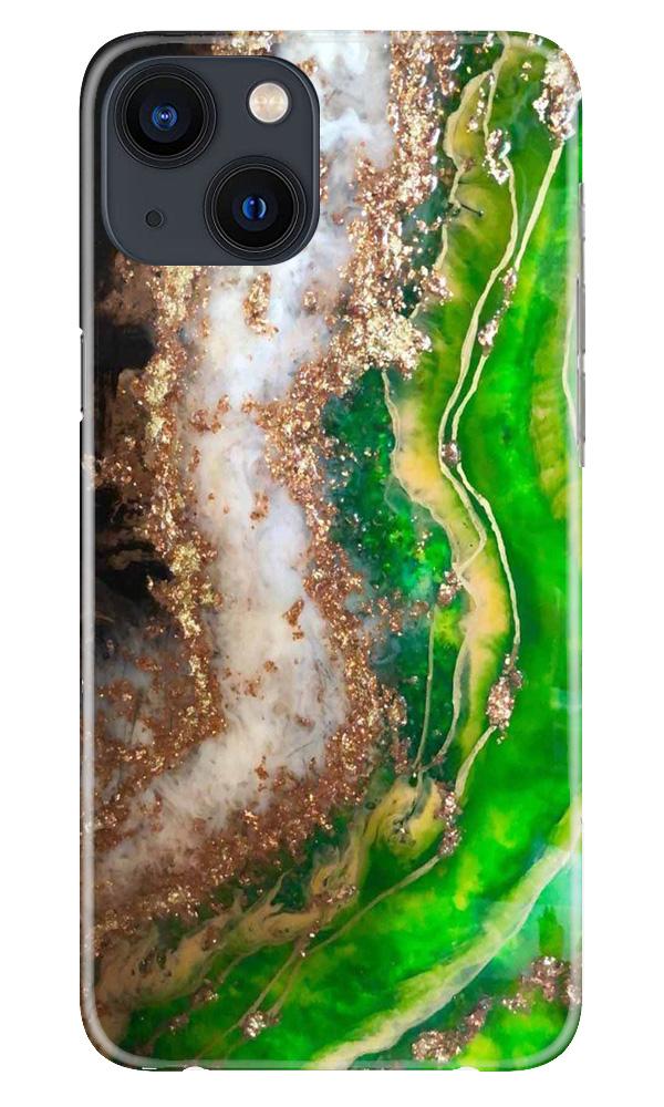 Marble Texture Mobile Back Case for iPhone 13 (Design - 307)