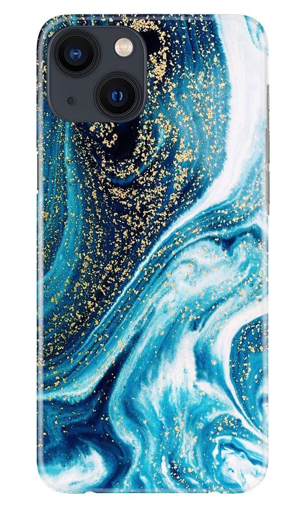 Marble Texture Mobile Back Case for iPhone 13 (Design - 308)