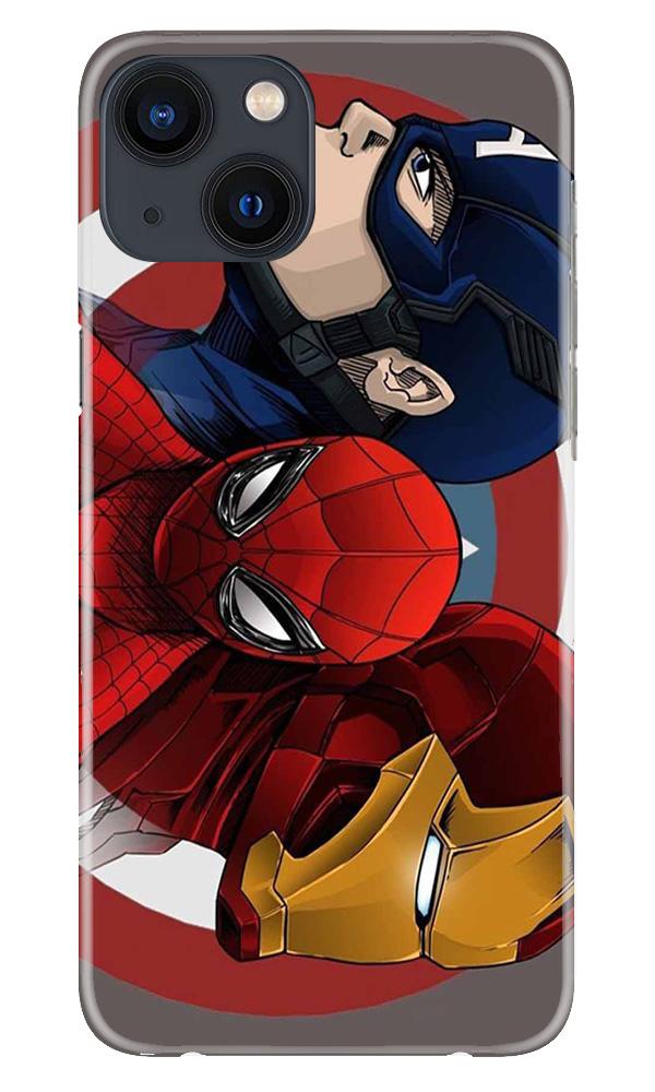 Superhero Mobile Back Case for iPhone 13 Mini (Design - 311)