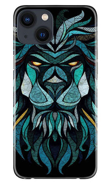 Lion Mobile Back Case for iPhone 13 Mini (Design - 314)