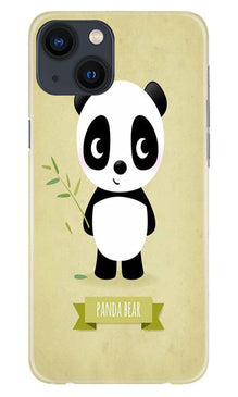 Panda Bear Mobile Back Case for iPhone 13 (Design - 317)