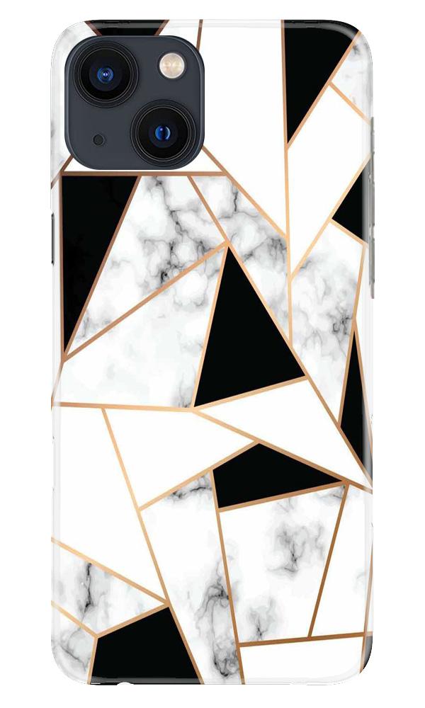 Marble Texture Mobile Back Case for iPhone 13 (Design - 322)