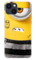 Minion Mobile Back Case for iPhone 13 Mini (Design - 324)