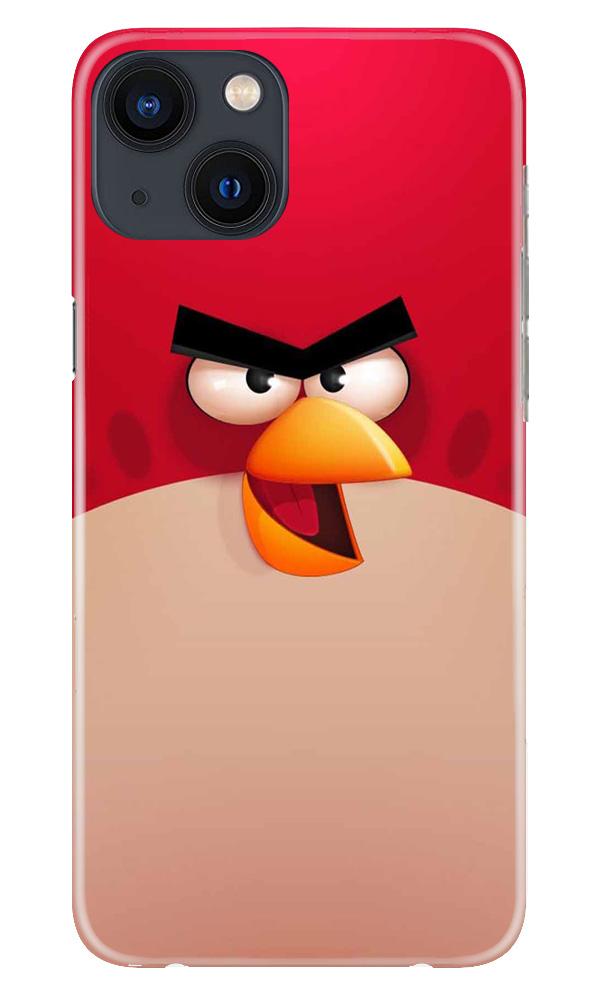 Angry Bird Red Mobile Back Case for iPhone 13 (Design - 325)