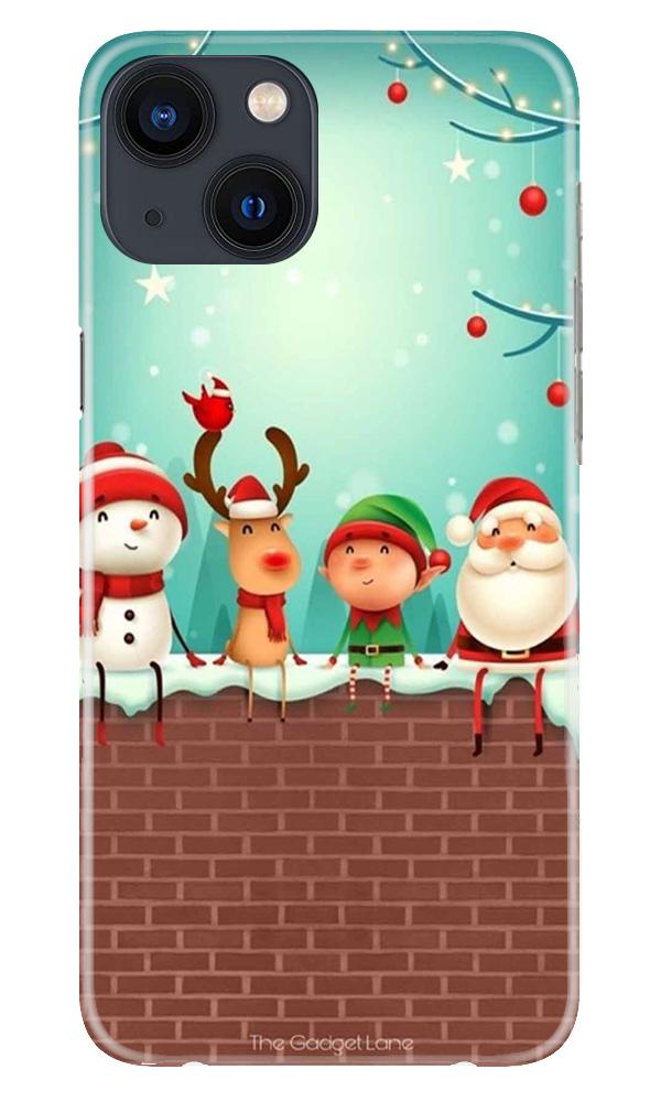 Santa Claus Mobile Back Case for iPhone 13 Mini (Design - 334)