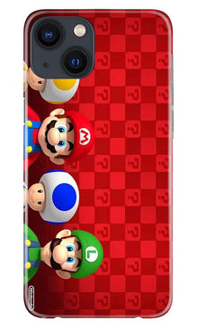 Mario Mobile Back Case for iPhone 13 (Design - 337)