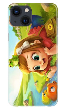 Baby Girl Mobile Back Case for iPhone 13 (Design - 339)