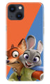 Cartoon Mobile Back Case for iPhone 13 Mini (Design - 346)