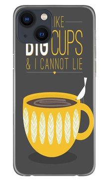 Big Cups Coffee Mobile Back Case for iPhone 13 (Design - 352)
