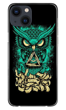 Owl Mobile Back Case for iPhone 13 (Design - 358)