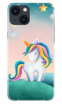 Unicorn Mobile Back Case for iPhone 13 (Design - 366)
