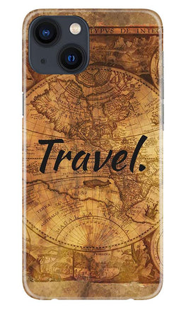Travel Mobile Back Case for iPhone 13 (Design - 375)