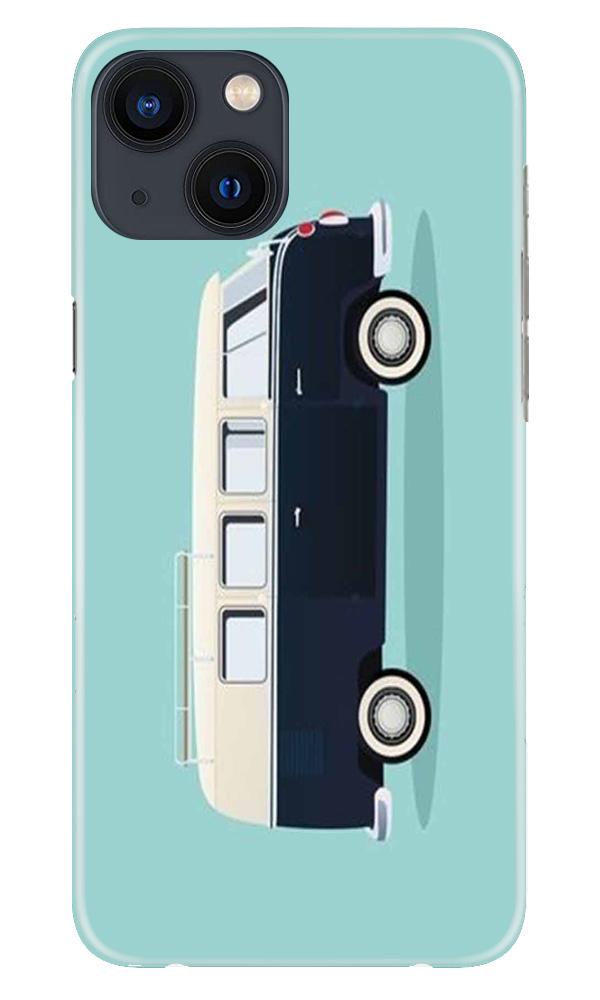Travel Bus Mobile Back Case for iPhone 13 Mini (Design - 379)