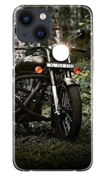 Royal Enfield Mobile Back Case for iPhone 13 Mini (Design - 384)