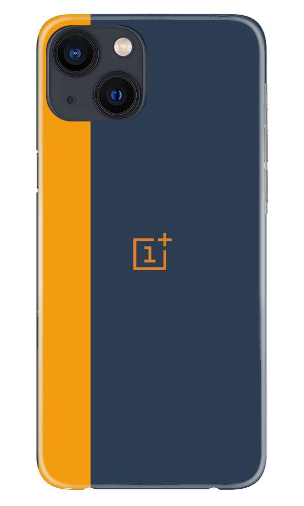 Oneplus Logo Mobile Back Case for iPhone 13 Mini (Design - 395)