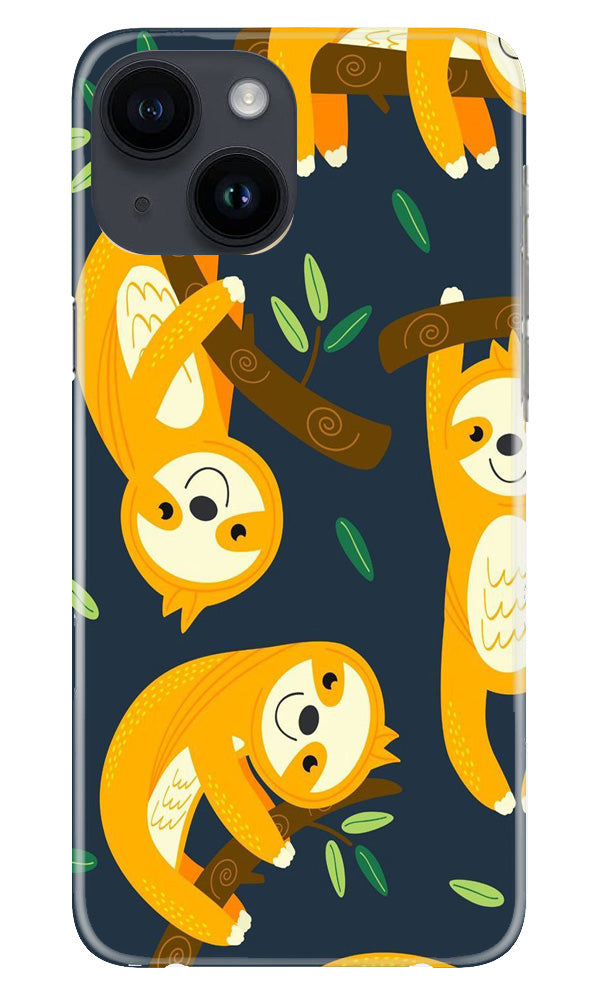 Racoon Pattern Case for iPhone 14