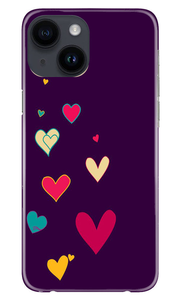 Purple Background Case for iPhone 14  (Design - 107)