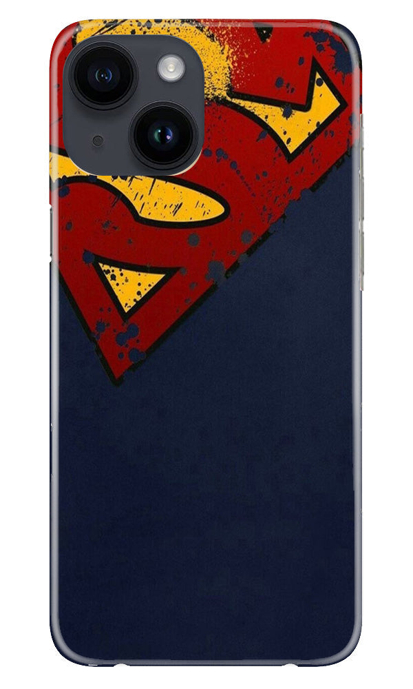 Superman Superhero Case for iPhone 14(Design - 125)