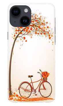 Bicycle Mobile Back Case for iPhone 14 (Design - 161)
