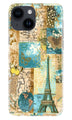 Travel Eiffel Tower Case for iPhone 14 (Design No. 175)
