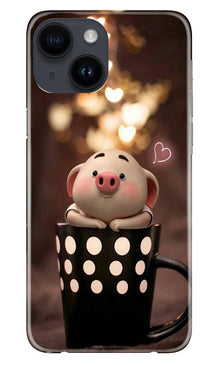 Cute Bunny Mobile Back Case for iPhone 14 (Design - 182)