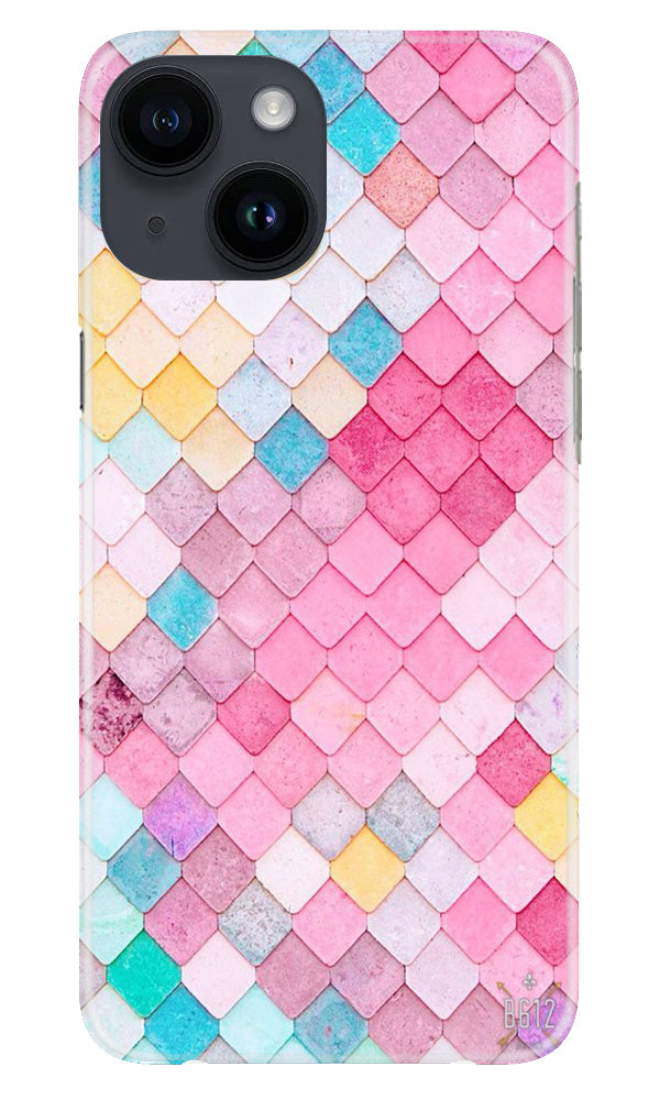 Pink Pattern Case for iPhone 14 (Design No. 184)