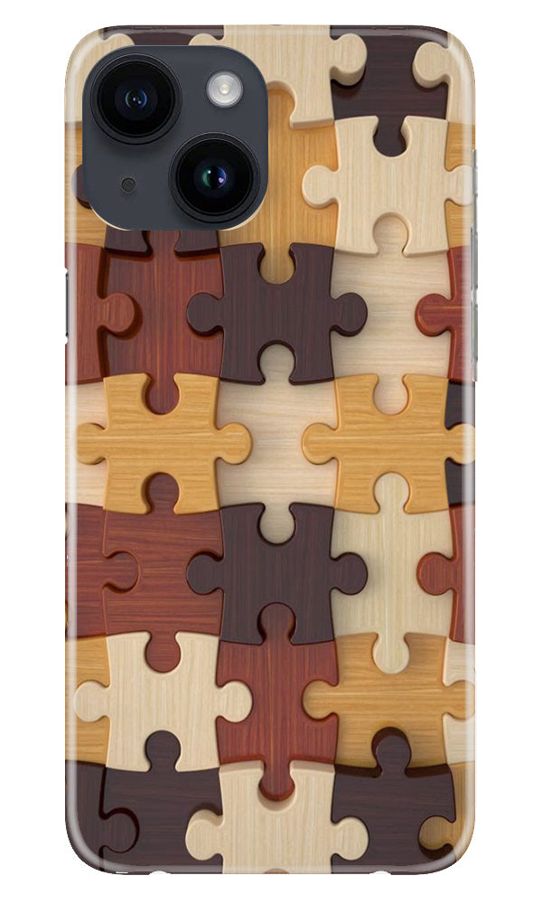 Puzzle Pattern Case for iPhone 14 (Design No. 186)