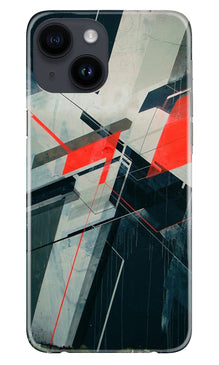 Modern Art Mobile Back Case for iPhone 14 (Design - 200)