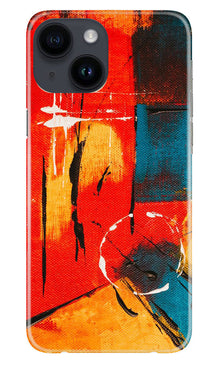 Modern Art Mobile Back Case for iPhone 14 (Design - 208)