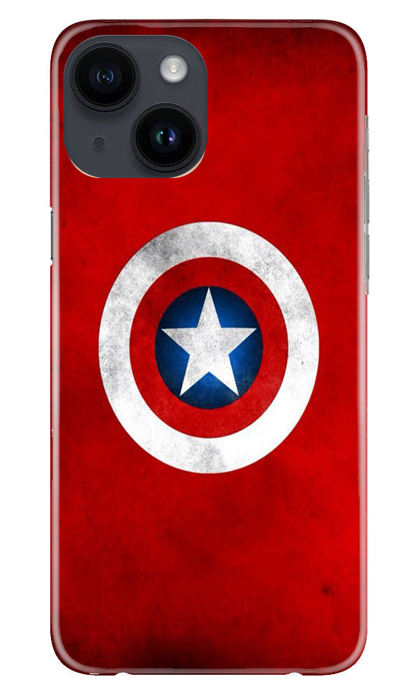 Captain America Case for iPhone 14 (Design No. 218)